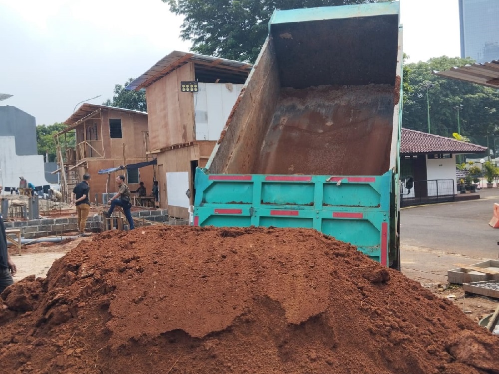 Harga urug tanah per meter kubik di Jakarta